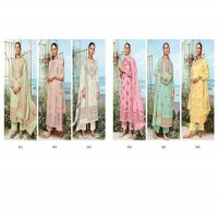 kesar karachi Print elinor lawn designer modern paisatni unstitch suit