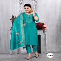 noor vol 1 by krishna trendz readymade elegance jacquard salwar suit