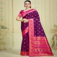 bunawat rajsangini silk wedding festival wear silk fabric saree collection