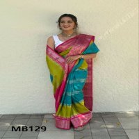 Mira Bela MB122 TO MB129 Wholesale Dola Silk Ethnic Sarees