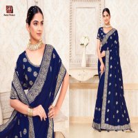 Saree Palace D.no 2001 To 2005 Series Wholesale Vichitra Silk Sarees