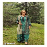 Keval Fab Kainat Vol-17 Luxury Lawn Collection Cotton Dress Material
