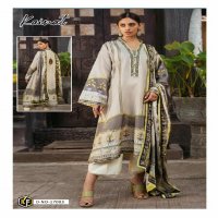 Keval Fab Kainat Vol-17 Luxury Lawn Collection Cotton Dress Material