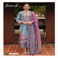 Keval Fab Kainat Vol-17 Luxury Lawn Collection Cotton Dress Material