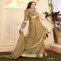 Vallabhi Kizza Vol-9 Wholesale Shimmer Georgette Indian Sarees