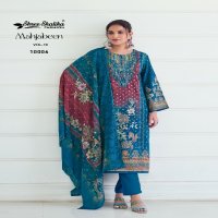 Shree Shalika Mahjabeen Vol-10 Wholesale Cotton Lawn With Embroidery Work Salwar Suits