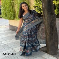 Mira Bela MB130 To MB145 Wholesale Cotton Silk Fabrics Ethnic Sarees