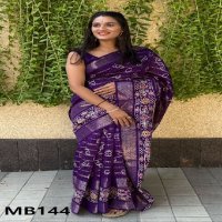 Mira Bela MB130 To MB145 Wholesale Cotton Silk Fabrics Ethnic Sarees