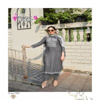 Mystic 9 Maya Vol-1 Wholesale Straight Cut Kurti With Pant And Dupatta