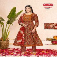 swara vol 16 by taniksh capsule readymade stylish look salwar suit