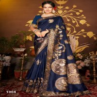 Saroj Nairaa Dola Saroski Vol-1 Wholesale Dola Fabrics Silk Sarees