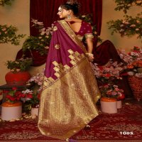 Saroj Nairaa Dola Saroski Vol-3 Wholesale Dola Fabrics Silk Sarees