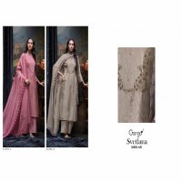 Ganga Svetlana S2958 Wholesale Pure Bemberg Silk Salwar Suits