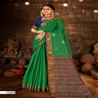 Saroj Nidhivan Jharkan Vol-3 Wholesale Soft Crepe Silk Ethnic Sarees