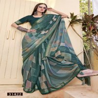 Vallabhi Jiya Vol-14 Wholesale Moss Georgette Ethnic Indian Sarees