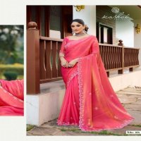 signature vol 1 by kashvi creation malai silk fashionable design saree