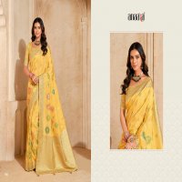 tathastu anaara 7501- 7508 beautiful silk zari weaving party wear women saree