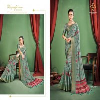 shubh shree creation toral digital dola silk casual wear ladies saree