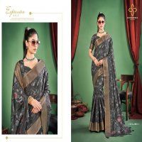 shubh shree creation toral digital dola silk casual wear ladies saree