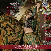 Vallabhi Divyanshi Vol-11 Wholesale Fancy Swarovski Work Sarees