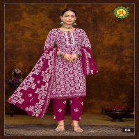 JT Muskan Wholesale Cotton Fabrics Readymade Salwar Suits