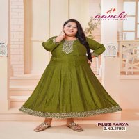 Aanchi Plus Aarya Wholesale Big Size Ladies Kurtis