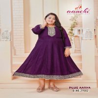 Aanchi Plus Aarya Wholesale Big Size Ladies Kurtis