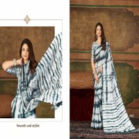 Silkvilla Signature Wholesale Satin Silk Fabrics Printed Sarees