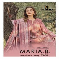 Kevalfab Maria B Vol-34 Wholesale Karachi Print Dress Material