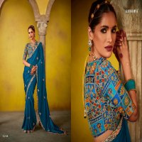 Kimora Divani Wholesale Tissue Silk Designer Ethnic Sarees Catalog