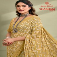 shabnam vol 7 by kashvi creation dull moss best saree online