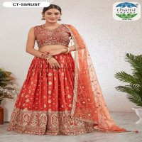 Chansi Trendz D.no 55 Series Readymade Lehenga Collection