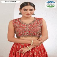 Chansi Trendz D.no 55 Series Readymade Lehenga Collection