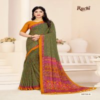 Ruchi Star Chiffon 180 Wholesale Chiffon Fabrics Printed Sarees