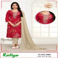 Veeksha Rafiya Wholesale Readymade Salwar Suits Combo