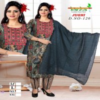 Kanha Jugni Wholesale Heavy Muslin 3 Piece Readymade Suits