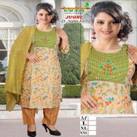 Kanha Jugni Wholesale Heavy Muslin 3 Piece Readymade Suits