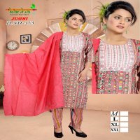 Kanha Jugni Wholesale Heavy Muslin 3 Piece Readymade Suits