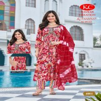 NAVKAR CREATION KASHISH VOL 4 FULLSTITCH ALIYA CUT KURTI PANT DUPATTA