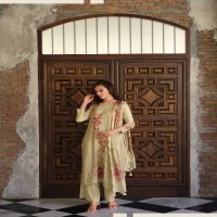 Varshaa Tulip Wholesale Viscose Muslin With Embroidery Salwar Suits