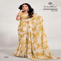 vaishnavi vol 6 by kashvi creation weightless indian saree wholesaler