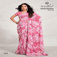 vaishnavi vol 6 by kashvi creation weightless indian saree wholesaler