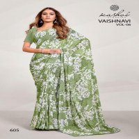 vaishnavi vol 6 by kashvi creation weightless indian saree wholesaler