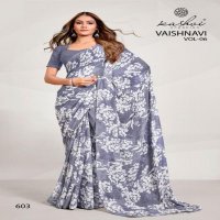 vaishnavi vol 6 by kashvi creation weightless indian saree wholesaler