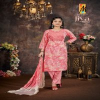 jiya vol 2 by master capsule rayon readymade kids modern salwar suit set