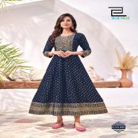 blue hills begin yashika readymade big size rayon traditional anarkali gown