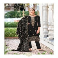 Bela Lyra Wholesale Chinon Silk Fabrics Straight Function Wear Salwar Kameez