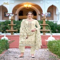 Bela Lyra Wholesale Chinon Silk Fabrics Straight Function Wear Salwar Kameez