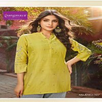 Rangmaya Milano Wholesale Bombay Fabrics Short Tops