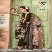 Vandana Karachi King Vol-7 Wholesale Cotton Printed Dress Material